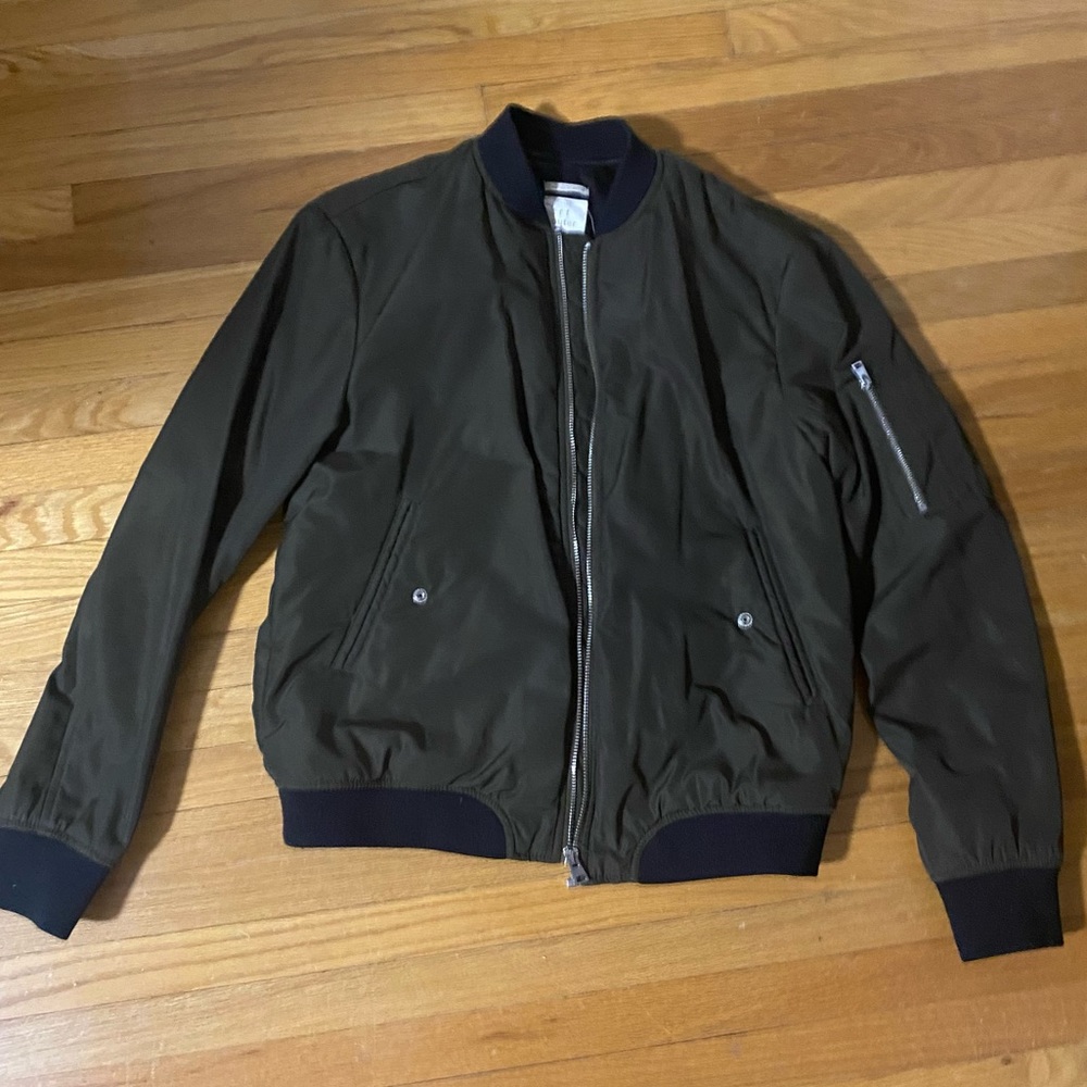 Zara trf outerwear bomber jacket
